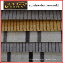 Tecido liso do Chenille para a embalagem do sofá nos rolos (EDM0254)